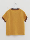 YANYAN KNITS Fall/Winter 2025 Collection: Goose-themed T-shirt/Skirt Set (YYK-YYW25-1391-HUANG T-shirt)